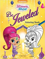 Wonder house Shimmer and Shine Be Jeweled Colouring Book
